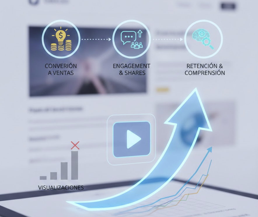 Cómo medir el éxito de un vídeo explicativo en tu web (más allá de las visualizaciones) 3 medir el éxito de un vídeo explicativo