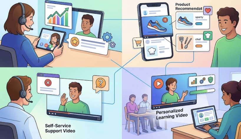 Personalización de vídeos a escala: el futuro del marketing ya está aquí 5 vídeos personalizados