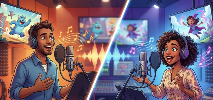 mejores tipos de locución para vídeos animados