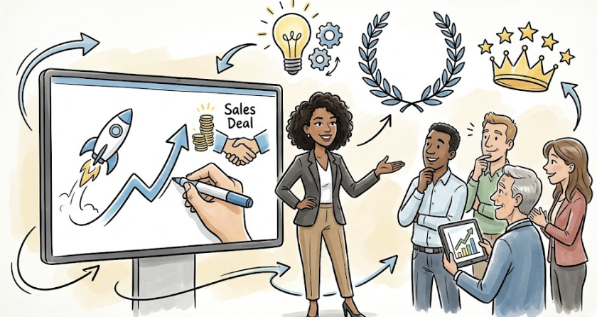 video scribing para presentaciones de ventas