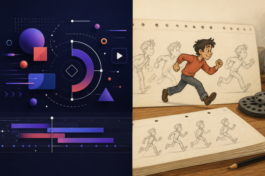 Diferencias entre Motion Graphics y Animación Tradicional para Empresas 4 Motion Graphics y Animación Tradicional