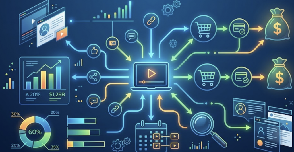 Cómo medir el impacto de un vídeo en tu embudo de ventas (Funnel) 4 Cómo medir el impacto de un vídeo en tu embudo de ventas (Funnel) 1