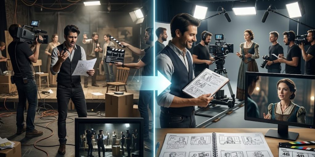 El papel del Storyboarding en la producción de un vídeo de alta calidad 3 storyboarding