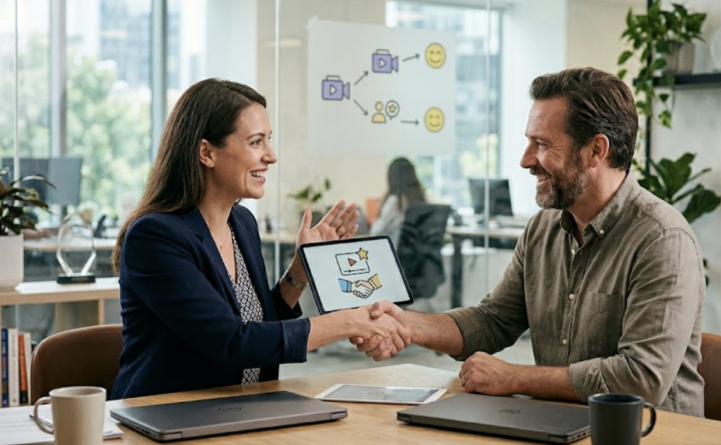 Vídeo testimonial B2B: cómo conseguir que tus clientes hablen por ti 4 vídeo testimonial B2B